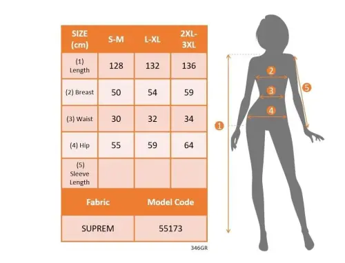 Ayollar Ip Askılı Kruvaze Yoqali Yirtmaçli Uzun Desenli Qushakli Suprem Ko'ylak - 10