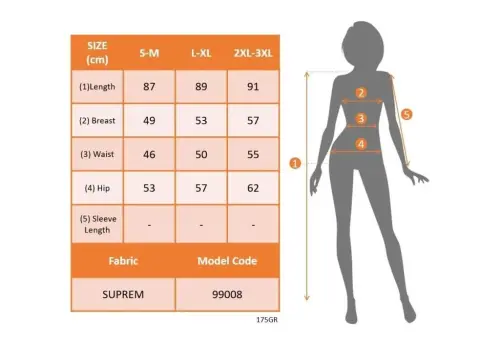 Ayollar Ip yelkali V bo'yinli suprema ko'ylak - 6
