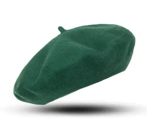 Ayollar jun beret shlyapasi, Klassik fransuz rassom shlyapasi, Xonimlar uchun qishki issiq shlyapa - 4