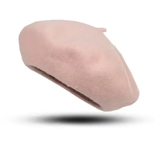 Ayollar jun beret shlyapasi, Klassik fransuz rassom shlyapasi, Xonimlar uchun qishki issiq shlyapa - 2
