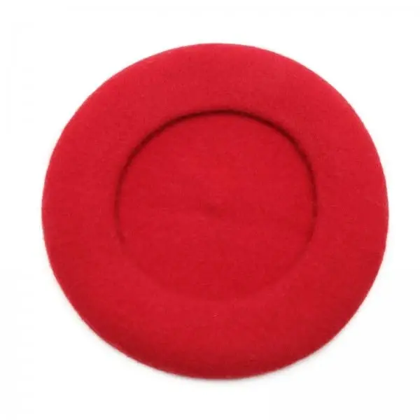 Ayollar jun beret shlyapasi, klassik frantsuz uslubidagi rassom shlyapasi, qizlar uchun bir xil rangdagi zamonaviy qishki iliq shapka - 7