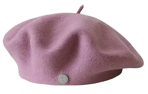 Ayollar junli beret shlyapa Klassik fransuz jun shlyapa Rassom beret qopqoq Qishki qattiq rangli fransuz beanie qopqoq shlyapa Vintage beretlar - Modazone