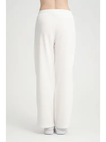 Ayollar keng shimli ingichka sport shimlar SPR24EAK88-Ekru - 5