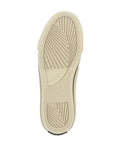 Ayollar Keri Jakard Logotipi Past Kesimli Poyabzal - Qora Logotip - 5