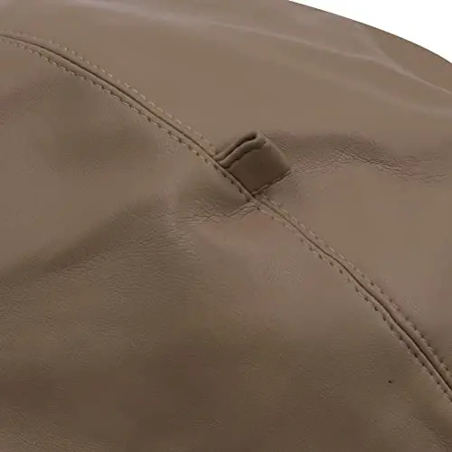 Ayollar klassik PU teri Frantsuz beret shlyapa Retro Beanie shlyapa Rassom beret qalpog'i Sozlanishi mumkin bo'lgan rassom Qovoq qalpog'i - 6