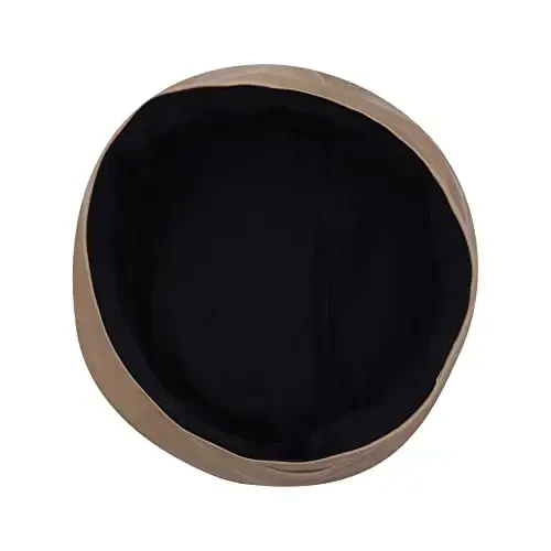 Ayollar klassik PU teri Frantsuz beret shlyapa Retro Beanie shlyapa Rassom beret qalpog'i Sozlanishi mumkin bo'lgan rassom Qovoq qalpog'i - 4