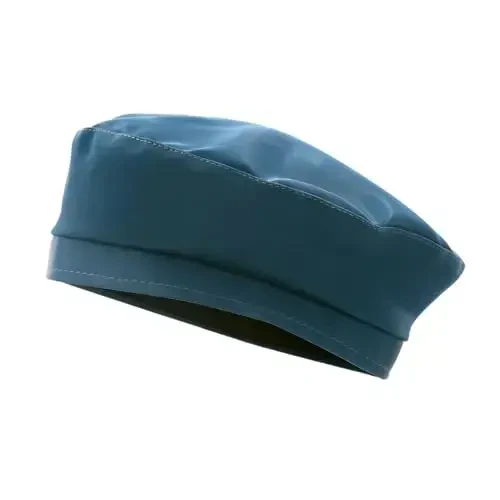 Ayollar klassik PU Teri Frantsuz Beret Shlyapa Retro Beanie Shlyapa Rassom Beret Qalpog'i Sozlanishi mumkin bo'lgan Rassom Qovoq Qalpog'i - 3