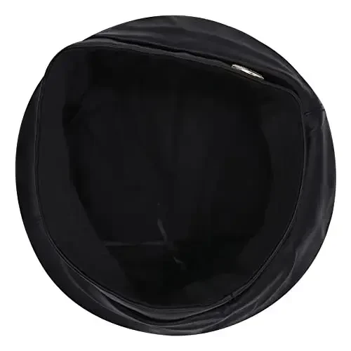 Ayollar klassik PU Teri Frantsuz Beret Shlyapa Retro Beanie Shlyapa Rassom Beret Qalpog'i Sozlanishi Rassom Qovoq Qalpog'i - 4