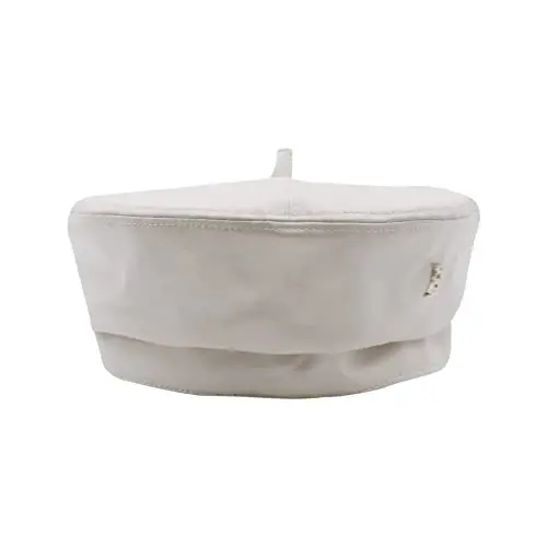 Ayollar klassik PU teri Frantsuz beret shlyapasi Retro Beanie shlyapa Rassom beret kepkasi Sozlanishi mumkin bo'lgan rassom qovoq kepkasi - 2