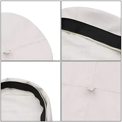 Ayollar klassik PU teri Frantsuz beret shlyapasi Retro Beanie shlyapa Rassom beret kepkasi Sozlanishi mumkin bo'lgan rassom qovoq kepkasi - 6