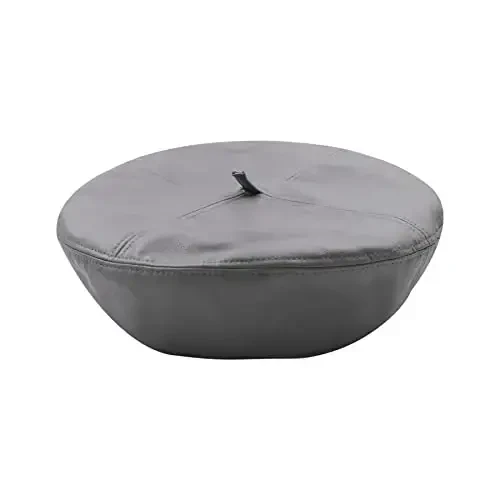 Ayollar klassik PU teri Frantsuz beret shlyapasi Retro Beanie shlyapa Rassom beret kepkasi Sozlanishi mumkin bo'lgan rassom qovoq kepkasi - 3