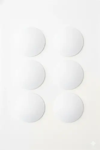 Ayollar ko'krak pedi - Ko'krak pedi 3 juft oq (Mayka, byustgalter, cho'milish kiyimi uchun mos) - 3