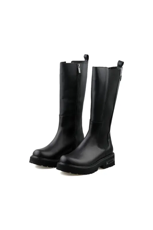 Ayollar kundalik charm etik 021Z100569-SPIEZZENNE-SIYAH-00569 - 1