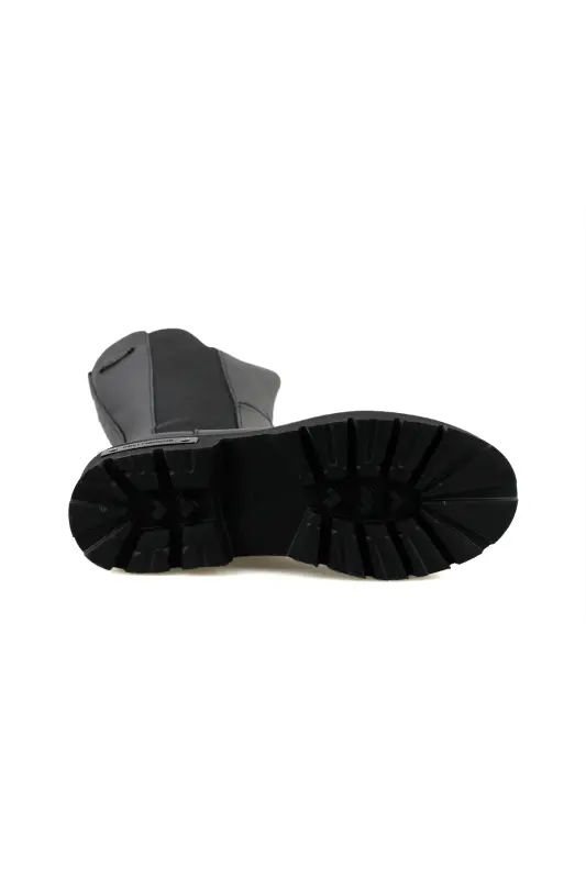 Ayollar kundalik charm etik 021Z100569-SPIEZZENNE-SIYAH-00569 - 5