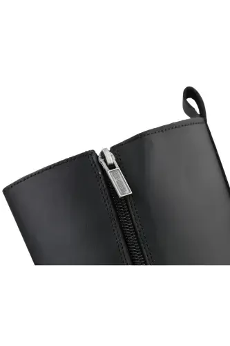 Ayollar kundalik charm etik 021Z100569-SPIEZZENNE-SIYAH-00569 - 7