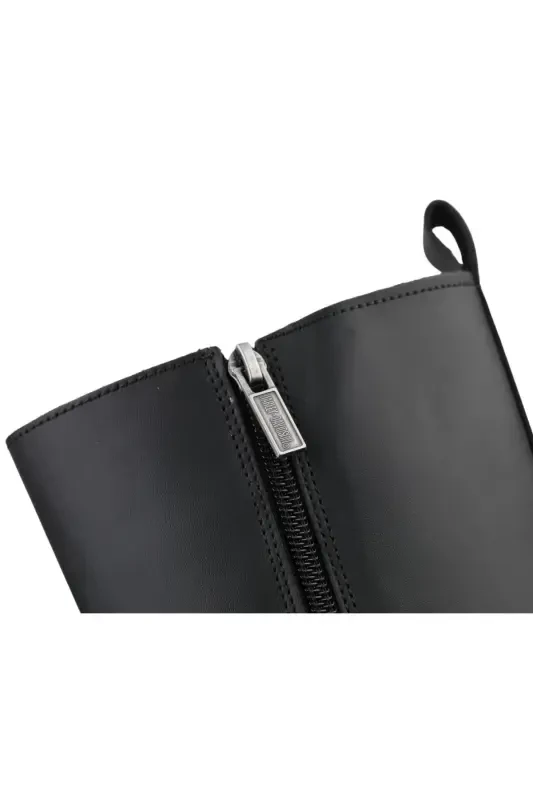 Ayollar kundalik charm etik 021Z100569-SPIEZZENNE-SIYAH-00569 - 7