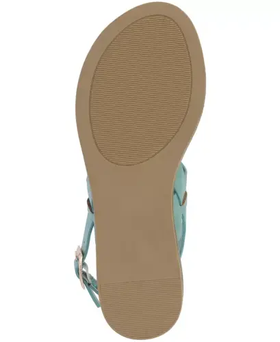 Ayollar Lavine qo'shaloq tasma tekis sandal - 5