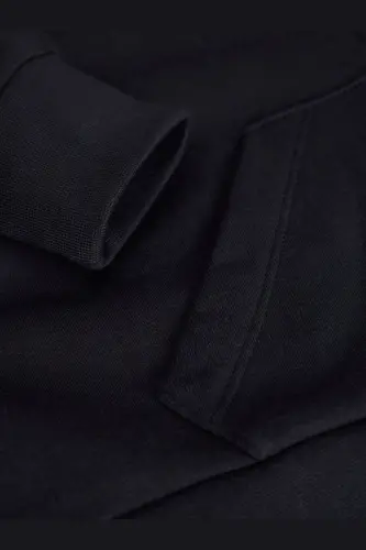 Ayollar logotipli kapüşonli svitşot - Abbie-Black 