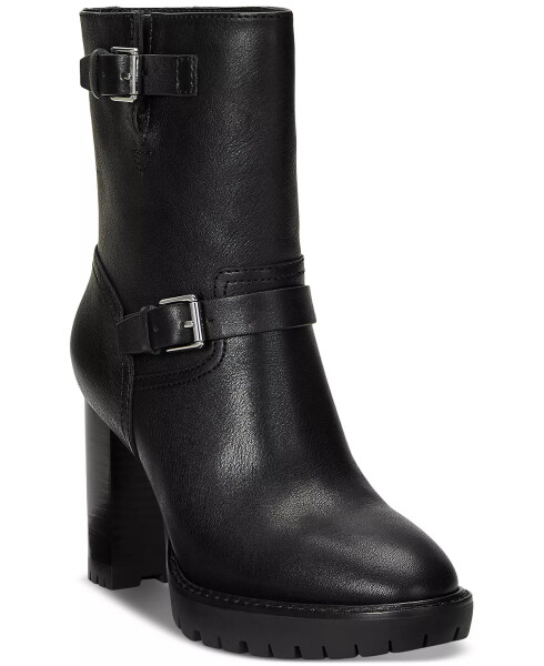 Ayollar Lyvia Dress Booties Qora - 1