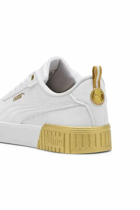 Ayollar oq oltin moda krossovkalari Kundalik sport poyabzali-Whitegold7 - 6