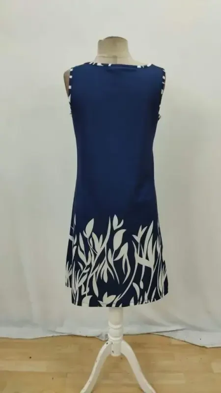 Ayollar Osmali Ko'ylagi Barg naqshli Dalğıç Ko'ylak - 6