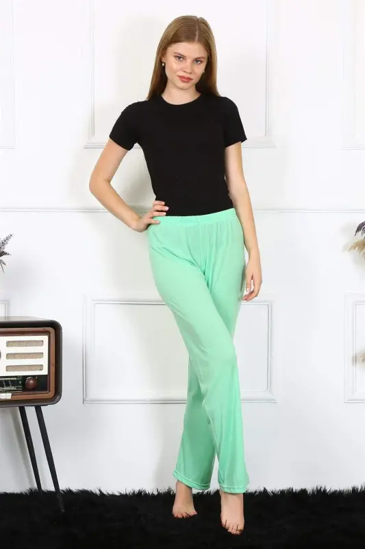 Ayollar Paxta Yagona Pastki Pijama 27496 - 1