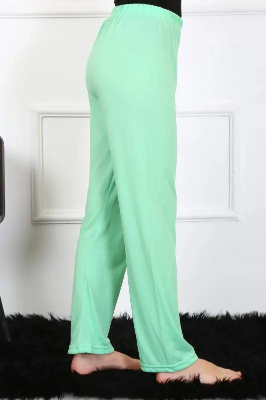 Ayollar Paxta Yagona Pastki Pijama 27496 - 3