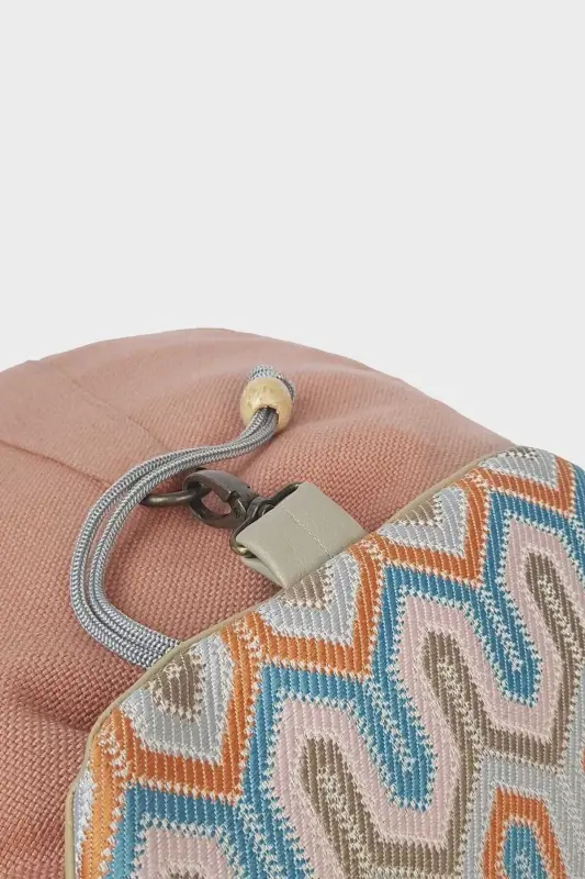 Ayollar Pushti Geometrik Qo'lda Yasalgan Ryukzak - PushtiGeometrik - 3