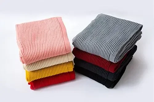 Ayollar qishki 3 in 1 kapüşonli shapka sharf ro'mol o'rash to'qilgan trikotaj sviter bo'yinbog'i - 6