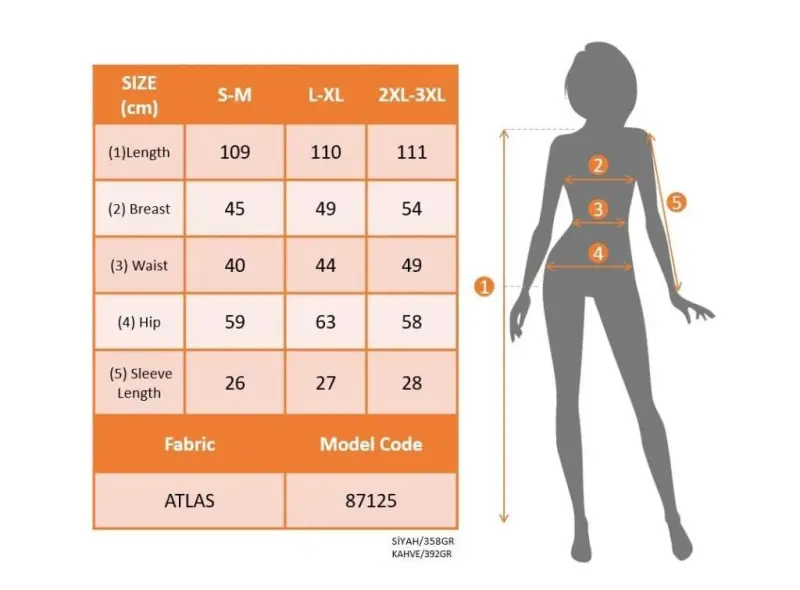Ayollar qisqa yengli tugmali va kamarli atlas ko'ylak - 6