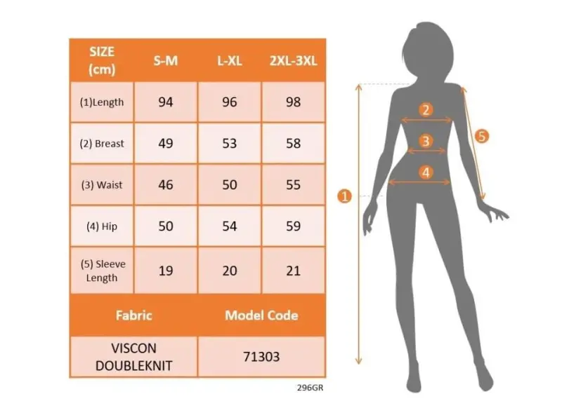 Ayollar qisqa yengli V yoqali yonlardan yirtigli va tugmali viskoza ikki ipli ko'ylak - 4