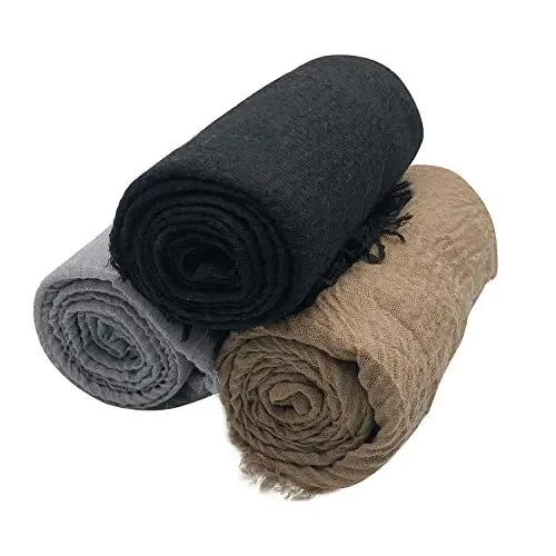 Ayollar Sharf Ro'mol Butun Mavsum uchun 3PCS Sharf O'rash Sharfi. - 5