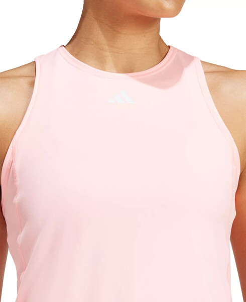 Ayollar tennis klubi ingichka racerback tank top push pink spark - 4