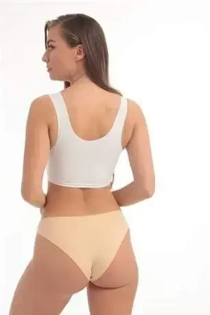 Ayollar terlashsiz choksiz lazer kesilgan kalson 3 dona-turli xil ranglar - 20