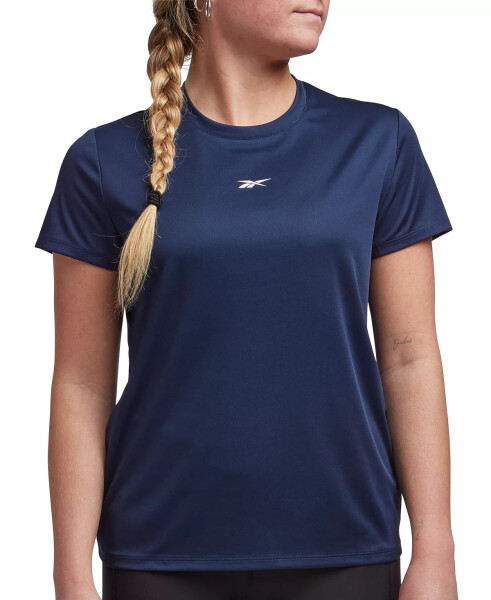 Ayollar uchun Active Identity Performance Logo Tech T-Shirt Vector Navy - 1