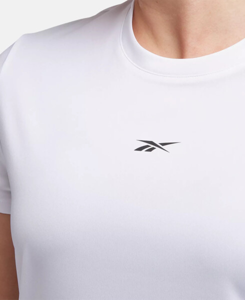 Ayollar uchun Active Identity Performance Logo Tech T-Shirt White - 3