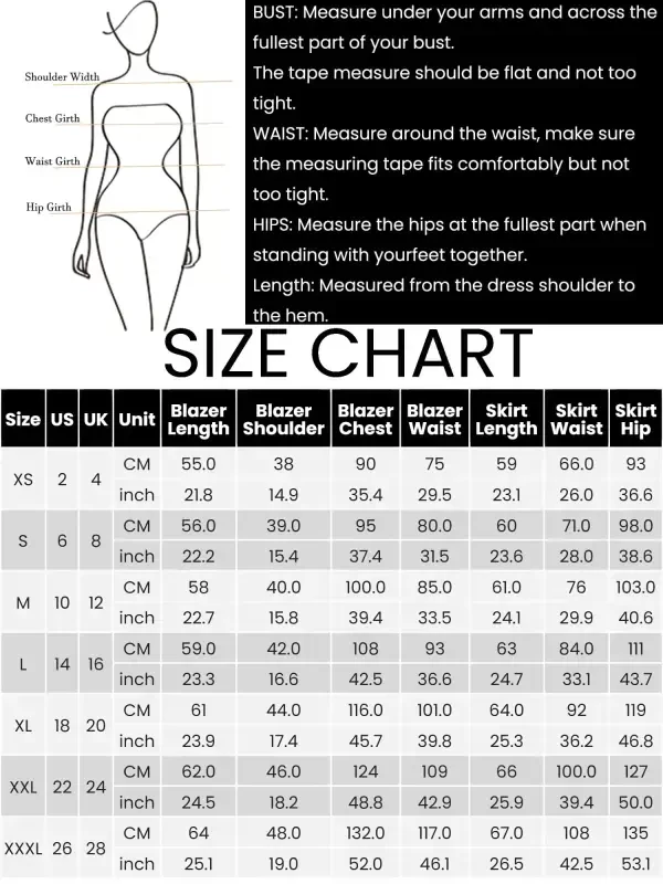 Ayollar uchun Allegra K 2 qismli kostyum to'plami, uzun yengli, o'yilgan yoqali, peplum blazer va qalam yubka - 6