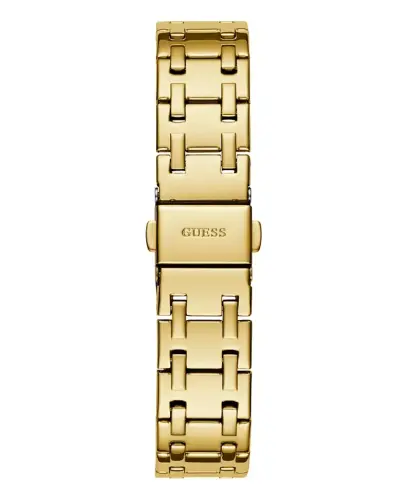 Ayollar uchun analog oltin zanglamaydigan po'lat soat 36mm-Oltin - 4