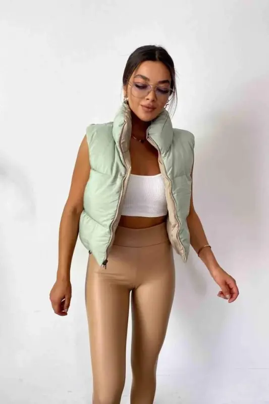 Ayollar uchun baland belli ichi tivitli aksiya mahsuloti yig‘uvchi Leggins - 7