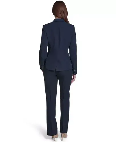 Ayollar uchun bir tugmali Blazer-Midnight - 5