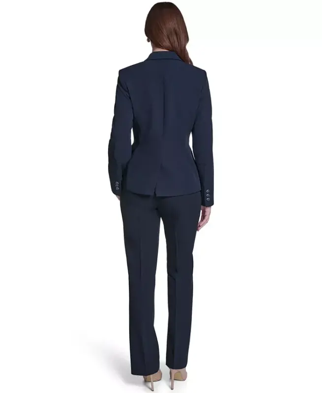 Ayollar uchun bir tugmali Blazer-Midnight - 5