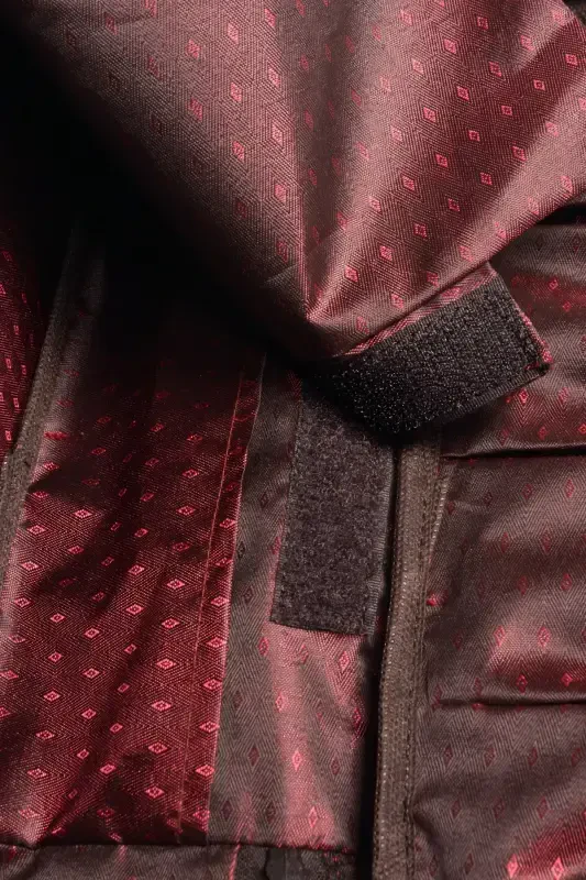 Ayollar uchun bo'yanish cho'tkasi, byustgalter, ichki kiyim saqlash va tashkilotchisi bordo bo'yanish sumkasi - Bordo - 8