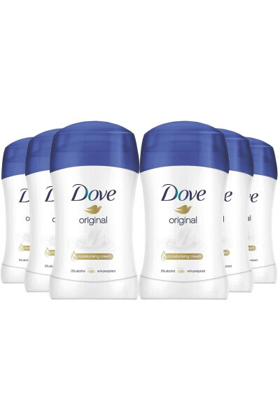 Ayollar uchun Deodorant Original Stick 40 ml x 6 dona - DOVE