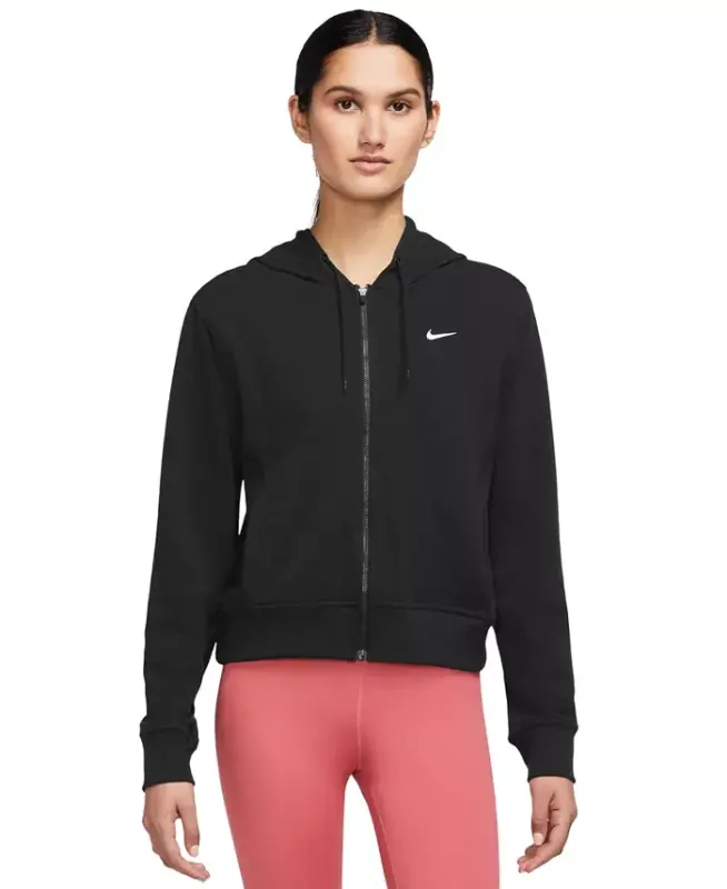 Ayollar uchun Dri-FIT One French Terry to‘liq fermuarli xudi - 1