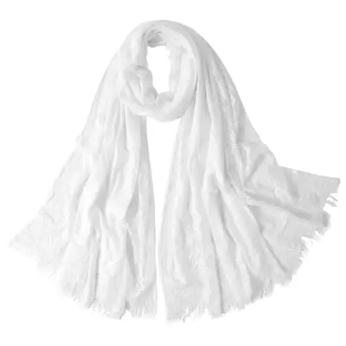 Ayollar uchun E-Clover moda sharfi, bahor/yoz va qish uchun yengil sharflar, yopinchiq shol - E-CLOVER