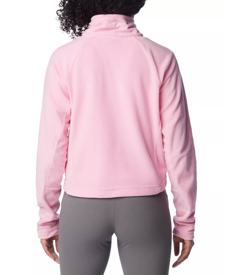 Ayollar uchun Glacial Cropped II sport kiyimlari flyusi 1/2-zipli tepasi Wild Rose - 2