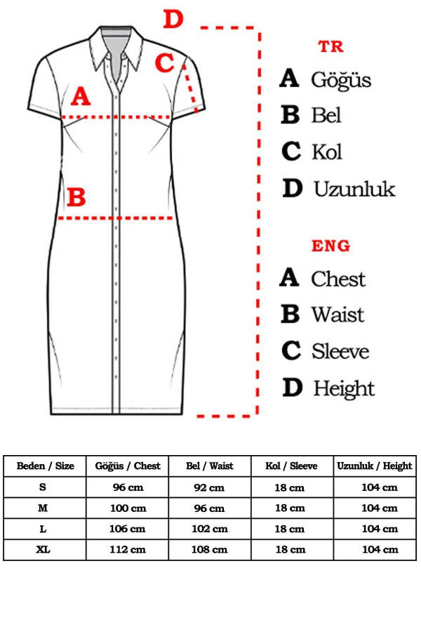 Ayollar uchun gulli bosma belbog'li qisqa yengli ko'ylak ko'ylak ARM-19Y001068 - 5