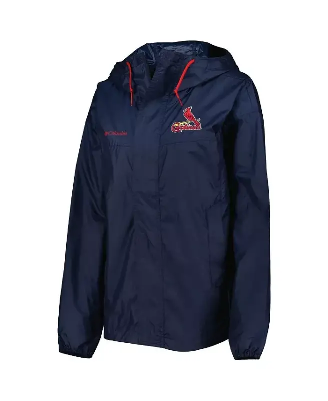 Ayollar uchun Harbiy-dengiz floti Sent-Luis Kardinallar Flash Challenger Windbreaker Kurtkasi - 2