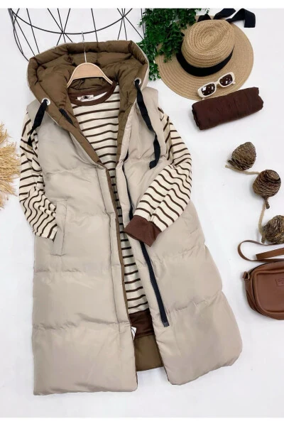 Ayollar uchun ikki tomonlama yelek - MODASINDOMA