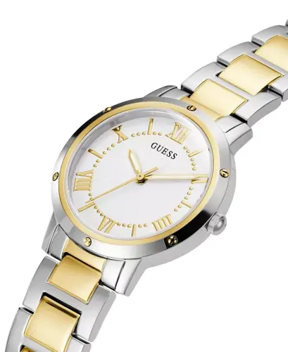 Ayollar uchun ikki tonli zanglamaydigan po'lat bilaguzukli soat, 34 mm-Ikki tonli - 4